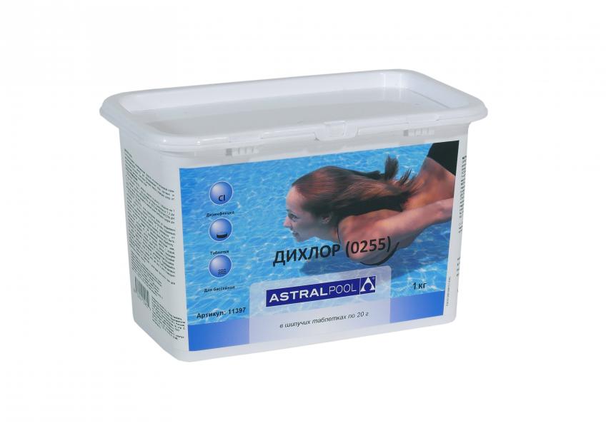 дихлор таблетки 20 г (0255), 1 кг 18 шт/упак 11397