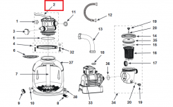 Крышка бака с 6-ти позиционным клапаном 1 шт/упак 11378 - фото 4